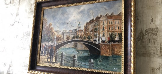 Barj-Buzzoni картина  «Мост святого Павла»